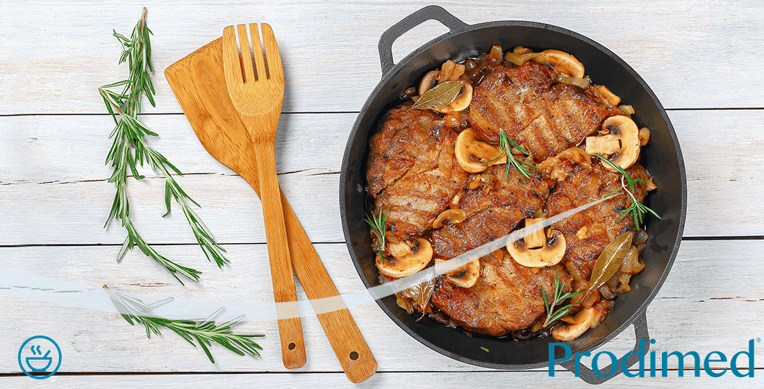 Gombás sertésszűz