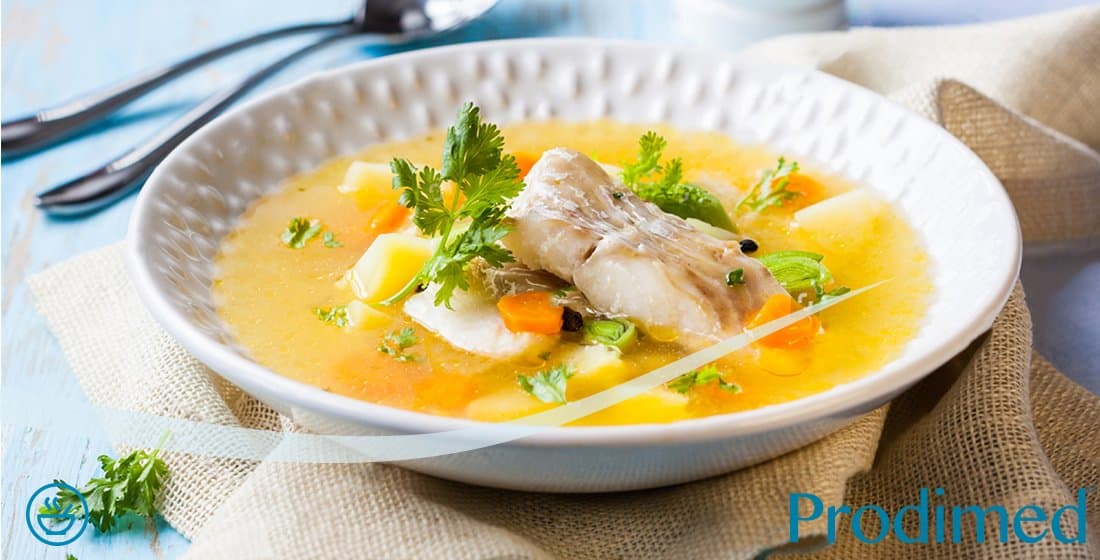 Halleves burgonyával