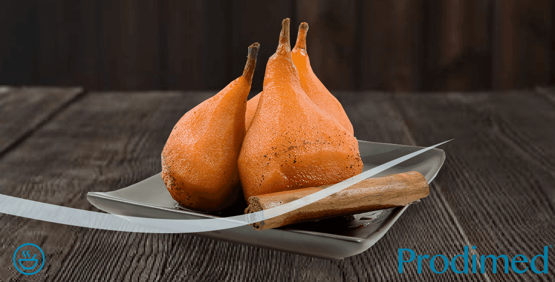 Vaníliás sült körte